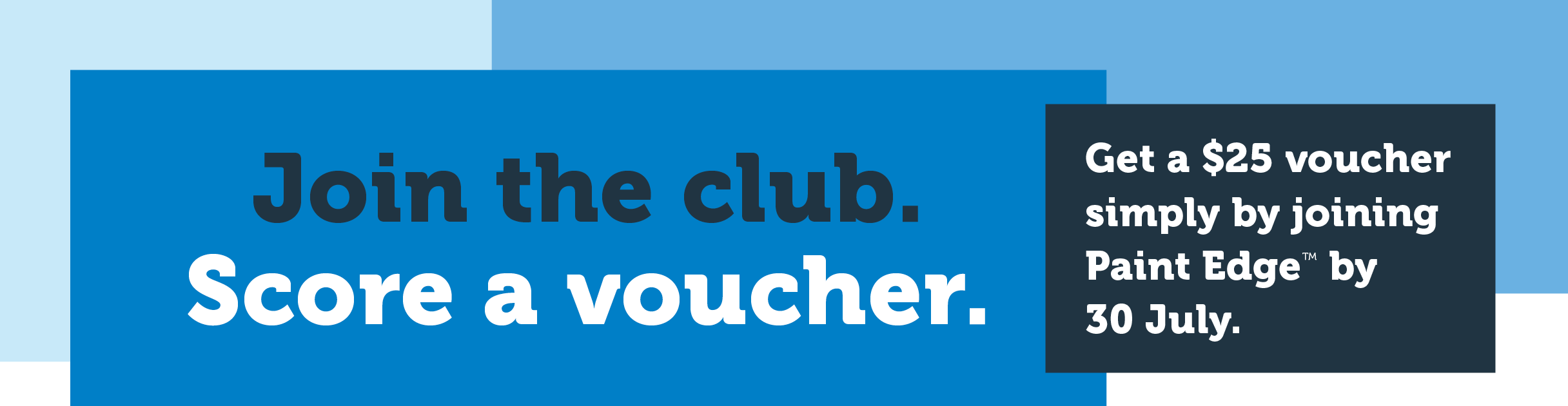 Join the club. Score a voucher.